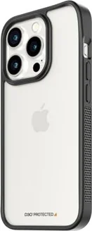 PanzerGlass Clear Case D3O Black Edition для Apple iPhone 15 Pro Transparent/Black