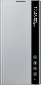 Samsung Clear View Cover для Galaxy Note 10 Silver