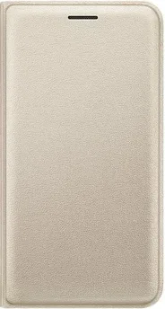 Samsung Flip Wallet для Galaxy J1 gold