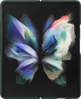 Samsung Leather Cover для Galaxy Z Fold 3 5G Green