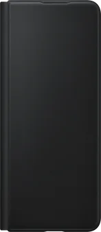 Samsung Leather Flip Cover для Galaxy Z Fold 3 5G Black