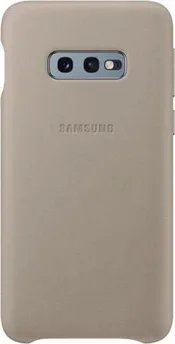 Samsung Leather Cover для Galaxy S10e Gray