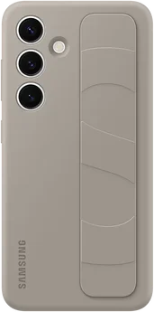 Samsung Silicone Grip Case для Galaxy S24 Taupe