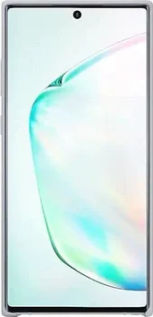 Samsung Silicone Cover для Galaxy Note 10+ Silver