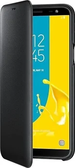 Samsung Wallet Cover для Galaxy J6 (2018) Black