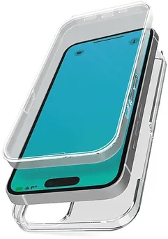 SBS Mobile Full Body Cover 360° для Apple iPhone 15 Transparent