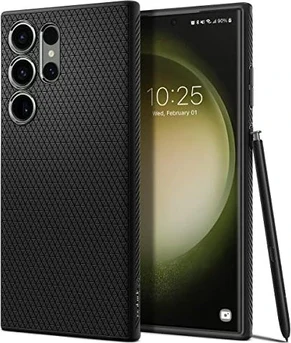 Spigen Liquid Air для Samsung Galaxy S23 Ultra Matte Black