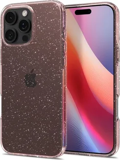 Spigen Liquid Crystal Glitter для Apple iPhone 16 Pro Rose Quartz