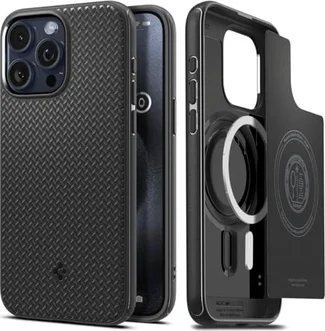 Spigen Mag Armor (MagFit) для Apple iPhone 15 Pro Max Matte Black
