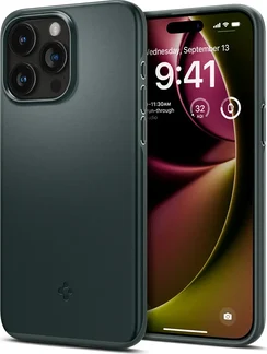 Spigen Thin Fit для Apple iPhone 15 Pro Max Abyss Green