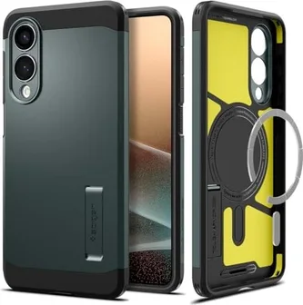 Spigen Tough Armor AI (MagFit) для Samsung Galaxy S25 Edge Abyss Green