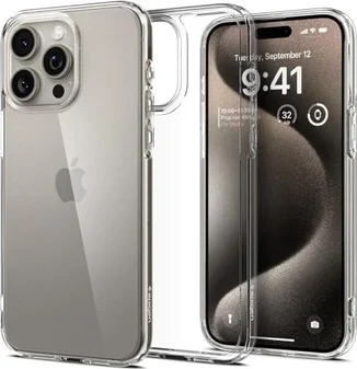 Spigen Ultra Hybrid для Apple iPhone 15 Pro Crystal Clear