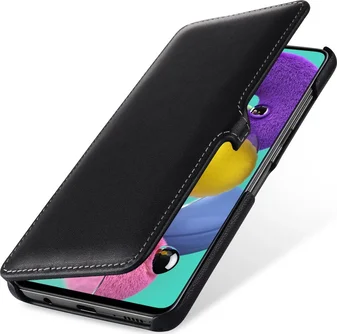 Stilgut Book Type Leather Case Clip Nappa для Samsung Galaxy A51 Black