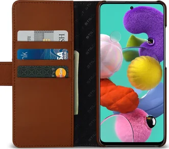 Stilgut Talis Wallet Case для Samsung Galaxy A51 Brown