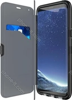 tech21 Evo wallet for Samsung Galaxy S8+ black