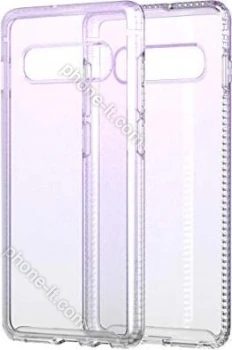 tech21 Pure Shimmer case for Samsung Galaxy S10+ pink