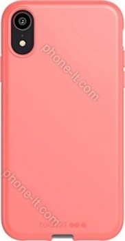 tech21 Studio Colour for Apple iPhone XR coral my world