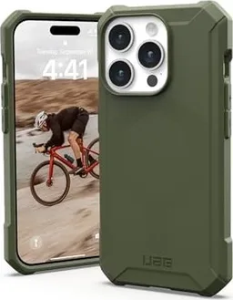 UAG Essential Armor Case с MagSafe для Apple iPhone 15 Pro Olive Drab