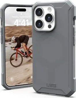 UAG Essential Armor Case с MagSafe для Apple iPhone 15 Pro Silver