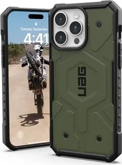 UAG Pathfinder Case с MagSafe для Apple iPhone 15 Pro Olive Drab