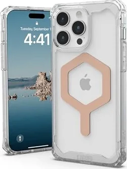 UAG Plyo Case с MagSafe для Apple iPhone 15 Pro Max ice/Rose Gold