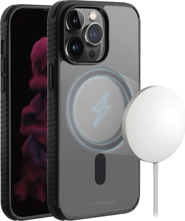 Vivanco Mag Solid Elite Cover для Apple iPhone 14 Pro Black
