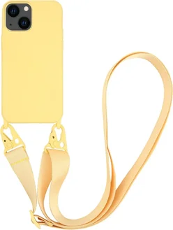 Vivanco Necklace Cover для Apple iPhone 13 Yellow