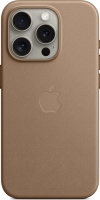Apple Feingewebe case with MagSafe for iPhone 15 Pro Taupe 
