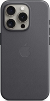 Apple Feingewebe case with MagSafe for iPhone 15 Pro black 