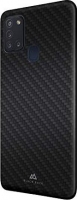 Black Rock Ultra Thin Iced case Flex carbon for Samsung Galaxy A21s black 
