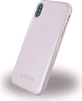 Guess Hard Cover Iridescent для Apple iPhone X rose gold