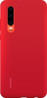 Huawei Silicone car case for P30 red 
