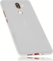 Mumbi TPU sleeve для Nokia 7 Plus white/transparent