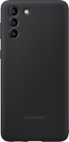 Samsung Silicone Cover for Galaxy S21+ black 