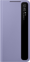 Samsung clear View Cover for Galaxy S21 purple 
