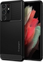 Spigen Rugged Armor for Samsung Galaxy S21 Ultra black 