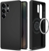 Spigen Thin Fit MagFit для Самсунг Галакси S25 Ультра черный