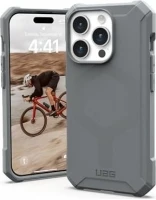 UAG Essential Armor case with MagSafe for Apple iPhone 15 Pro silver
