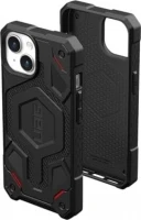 UAG Monarch Pro Kevlar case with MagSafe for Apple iPhone 15 Plus Kevlar Black