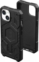 UAG Monarch Pro case with MagSafe for Apple iPhone 15 carbon Fiber