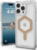 UAG Plyo case with MagSafe for Apple iPhone 15 Pro Max Ice/gold
