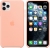 Apple iPhone 11 Pro Max Silicone Case Grapefruit 