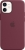 Apple iPhone 12 mini Silicone Case with MagSafe Plum 