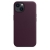 Apple iPhone 13 Leather Case with MagSafe Dark Cherry 