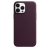 Apple iPhone 13 Pro Max Leather Case with MagSafe Dark Cherry 