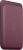 Apple iPhone Feingewebe wallet with MagSafe Mulberry 