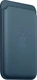 Apple iPhone Feingewebe wallet with MagSafe pacific синий
