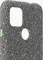 Google fabric Back Cover для pixel 4a 5G Static Gray
