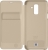 Samsung Flip wallet for Galaxy A6+ (2018) gold 