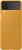 Samsung Leather Cover for Galaxy Z Flip 3 Mustard 